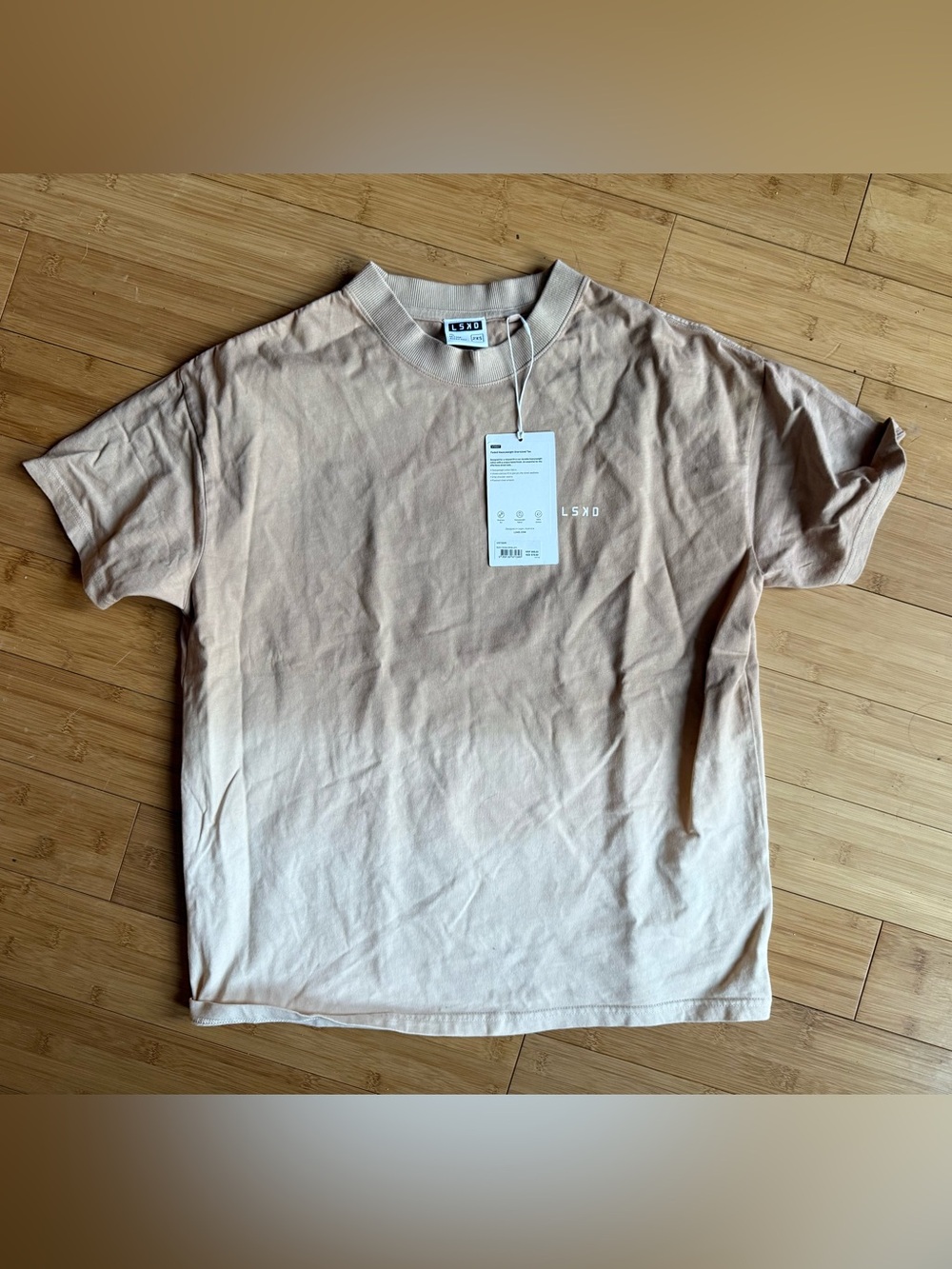 LSKD Faded Heavyweight Oversized Unisex Tee